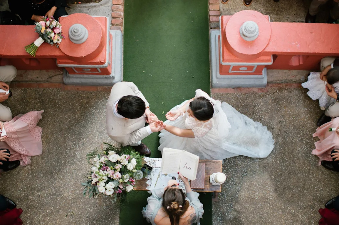 Cerimonia casamento espaço quintal