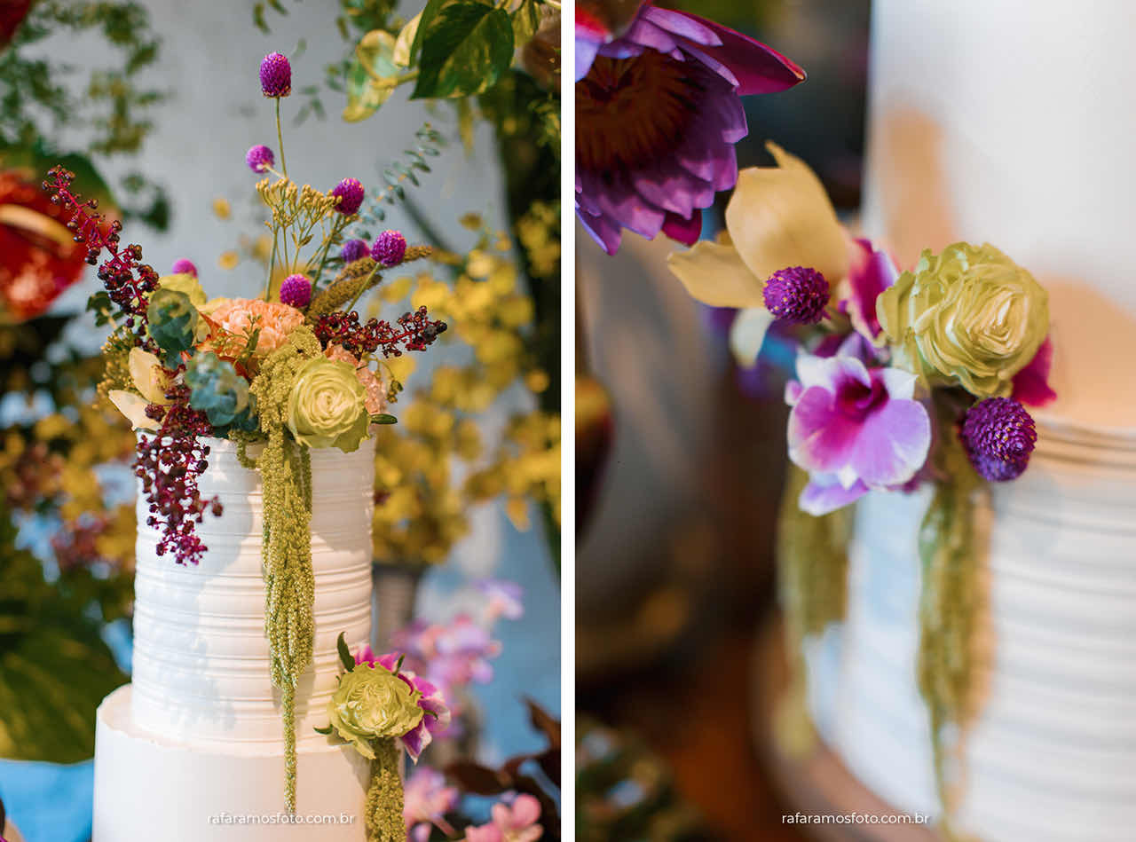 Decoração floral romântica da Florèe Decor na Casa Bovero