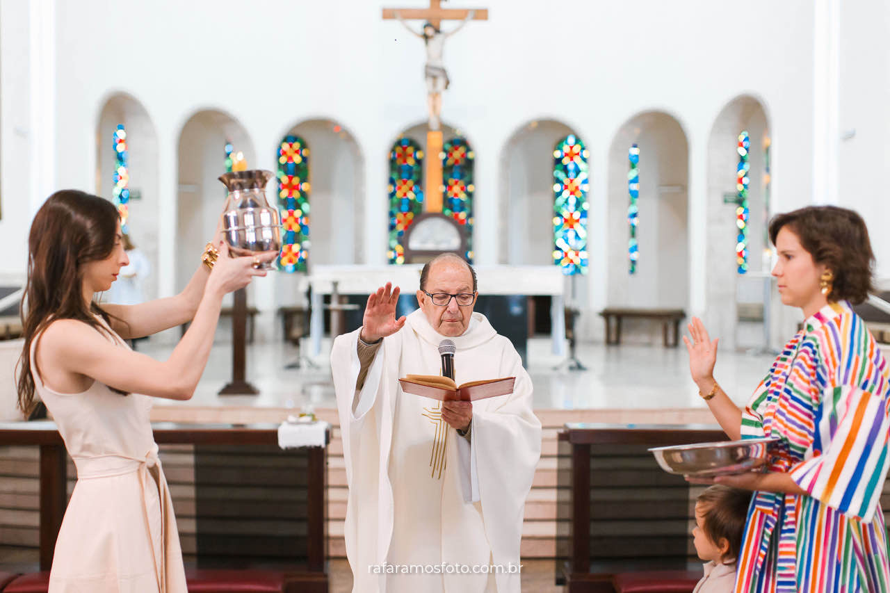 batizado paroquia sao gabriel, Decoração de batizado em amarelo verde e branco