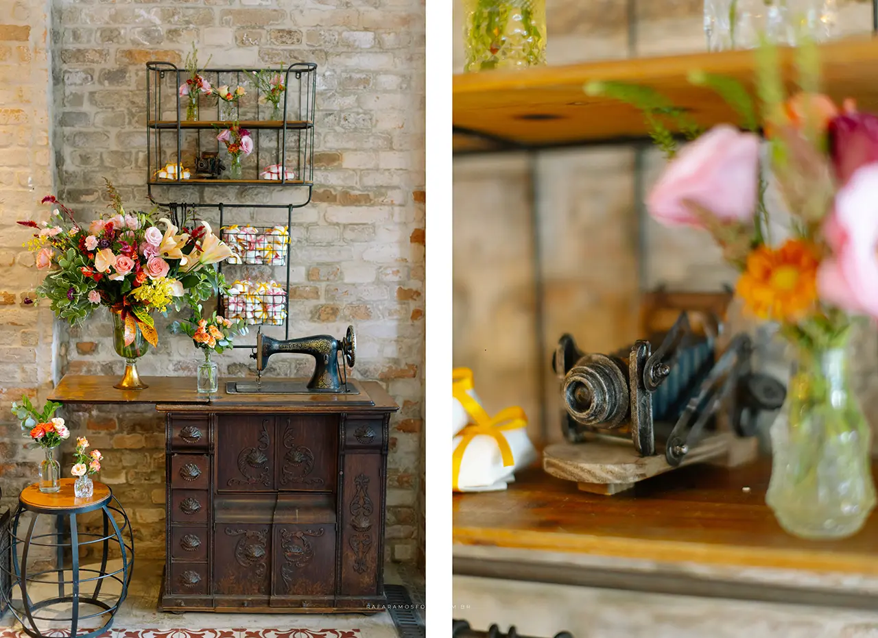 Mesa posta em casamento intimista em São Paulo na Casa Quena