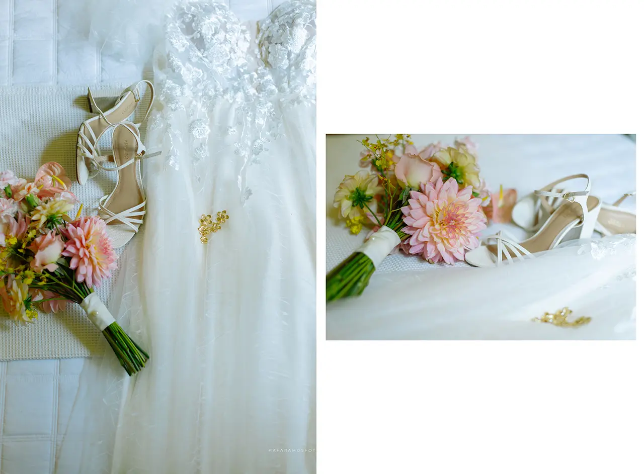 Vestido da noiva em casamento intimista em São Paulo com estilo minimalista