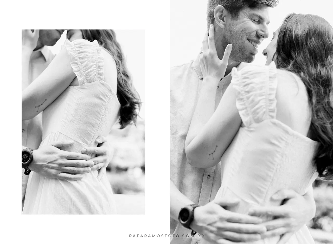 Ensaio pré wedding aesthetic no Museu do Ipiranga em SP com luz suave da manhã
