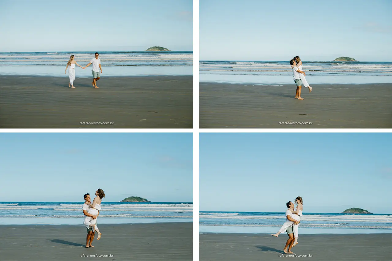 ensaio pré wedding na Riviera de São Lourenço fotógrafo de casamento na praia
