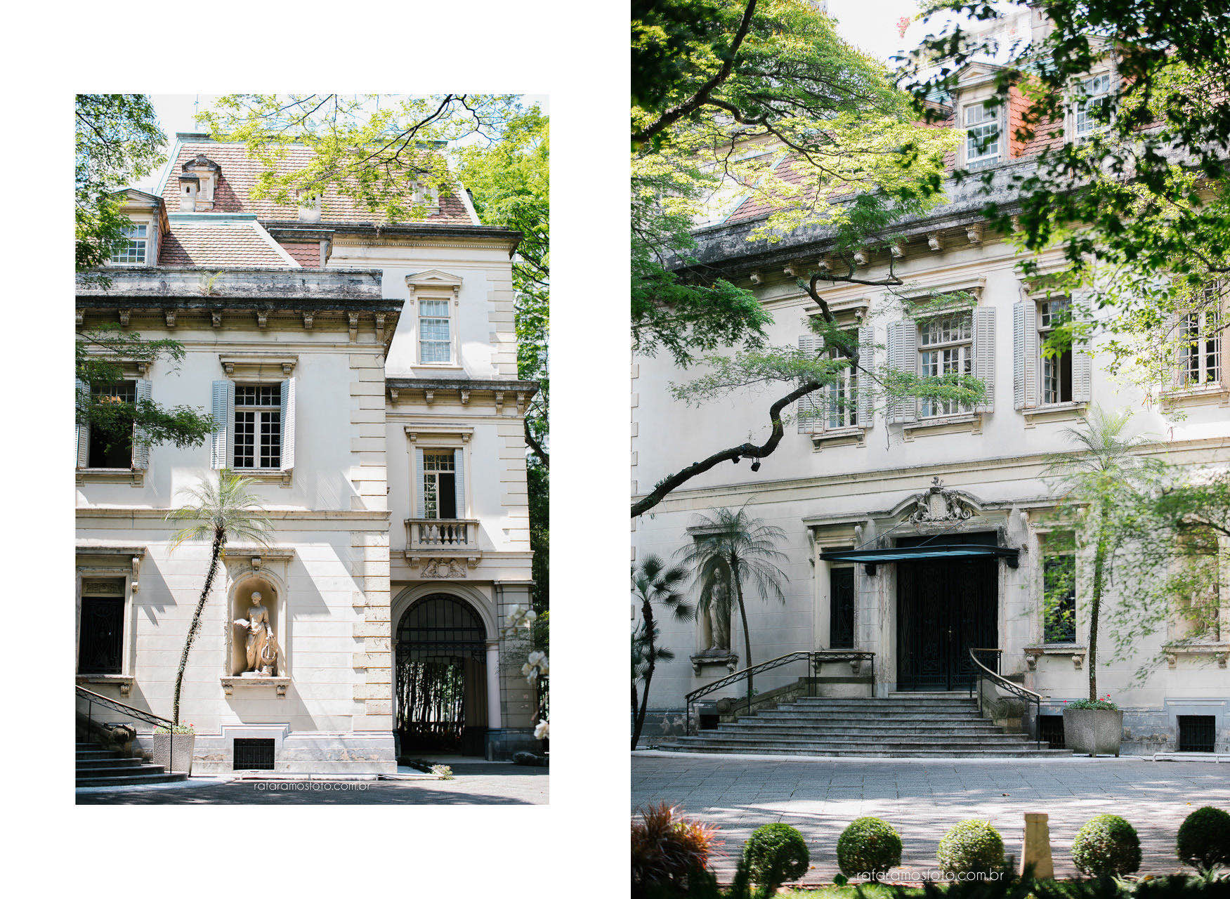 cerimônia de casamento ao ar livre no jardim do Iate Clube de Santos em São Paulo