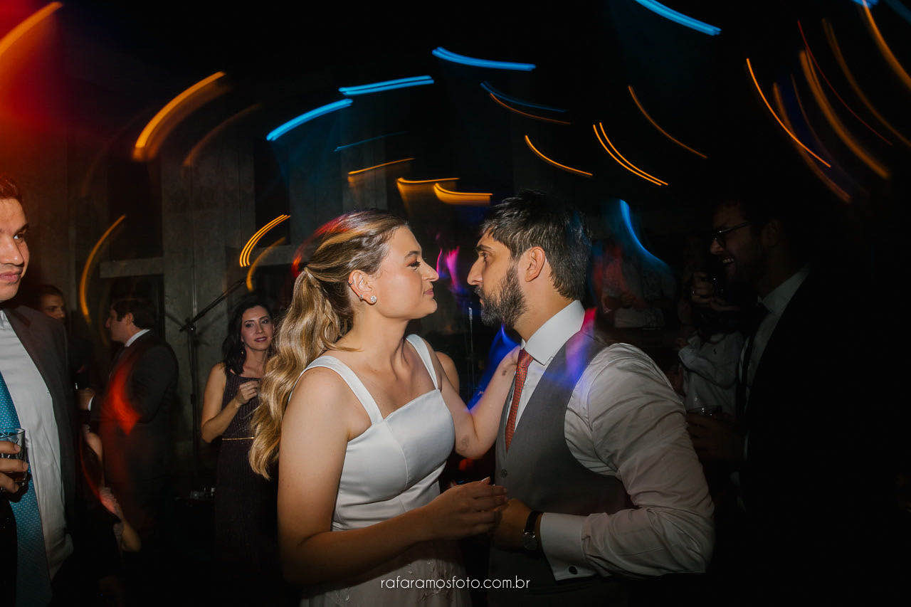 pista de dança em casamento no Iate Clube de Santos