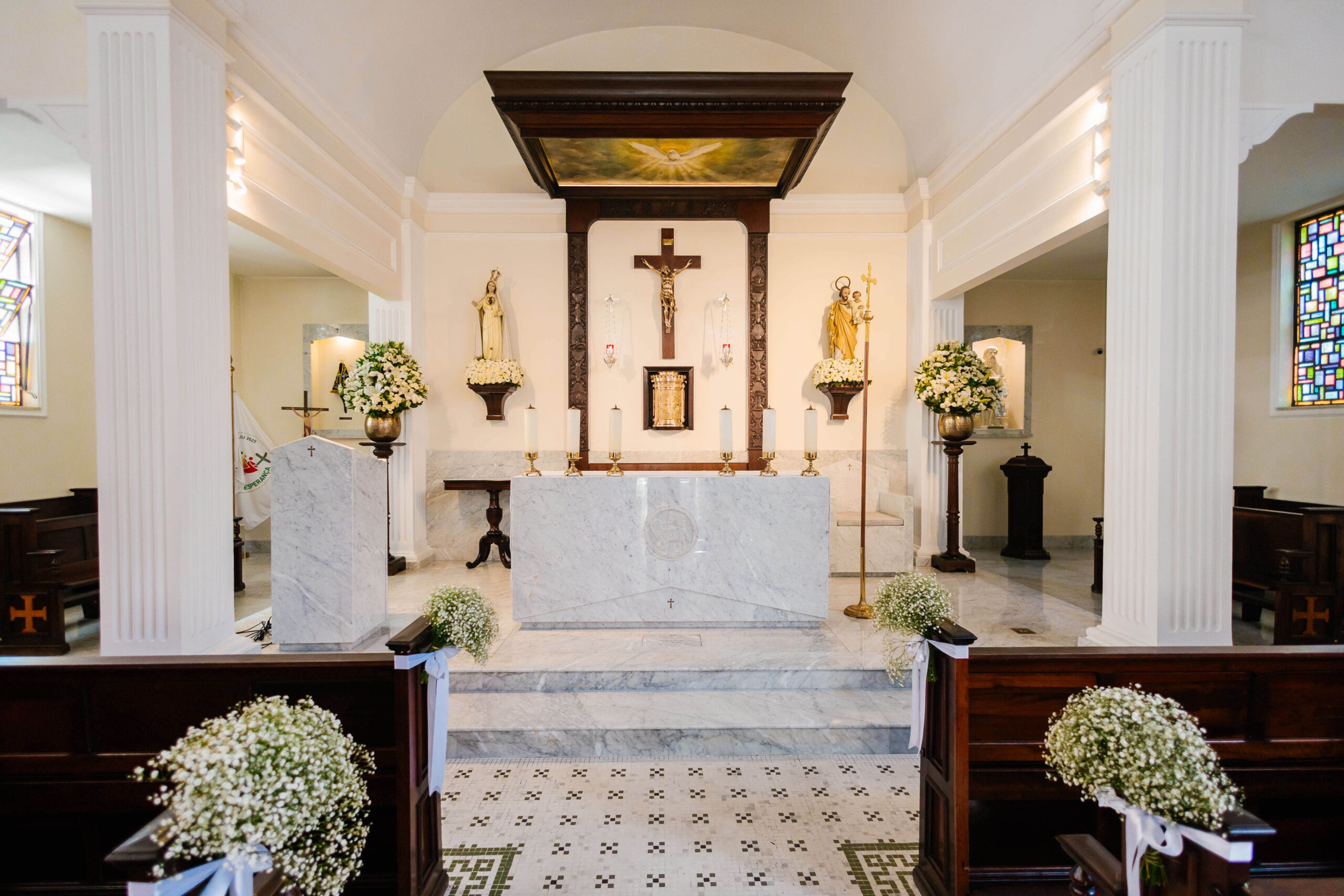 Cerimonia paroquia nossa senhora mae da igreja